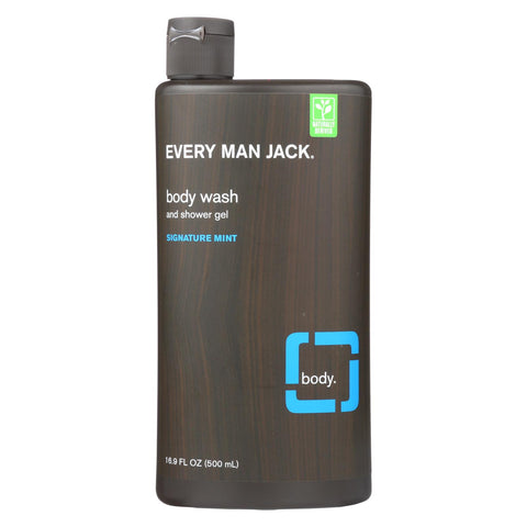 Every Man Jack Body Wash - Signature Mint - 16.9 Oz