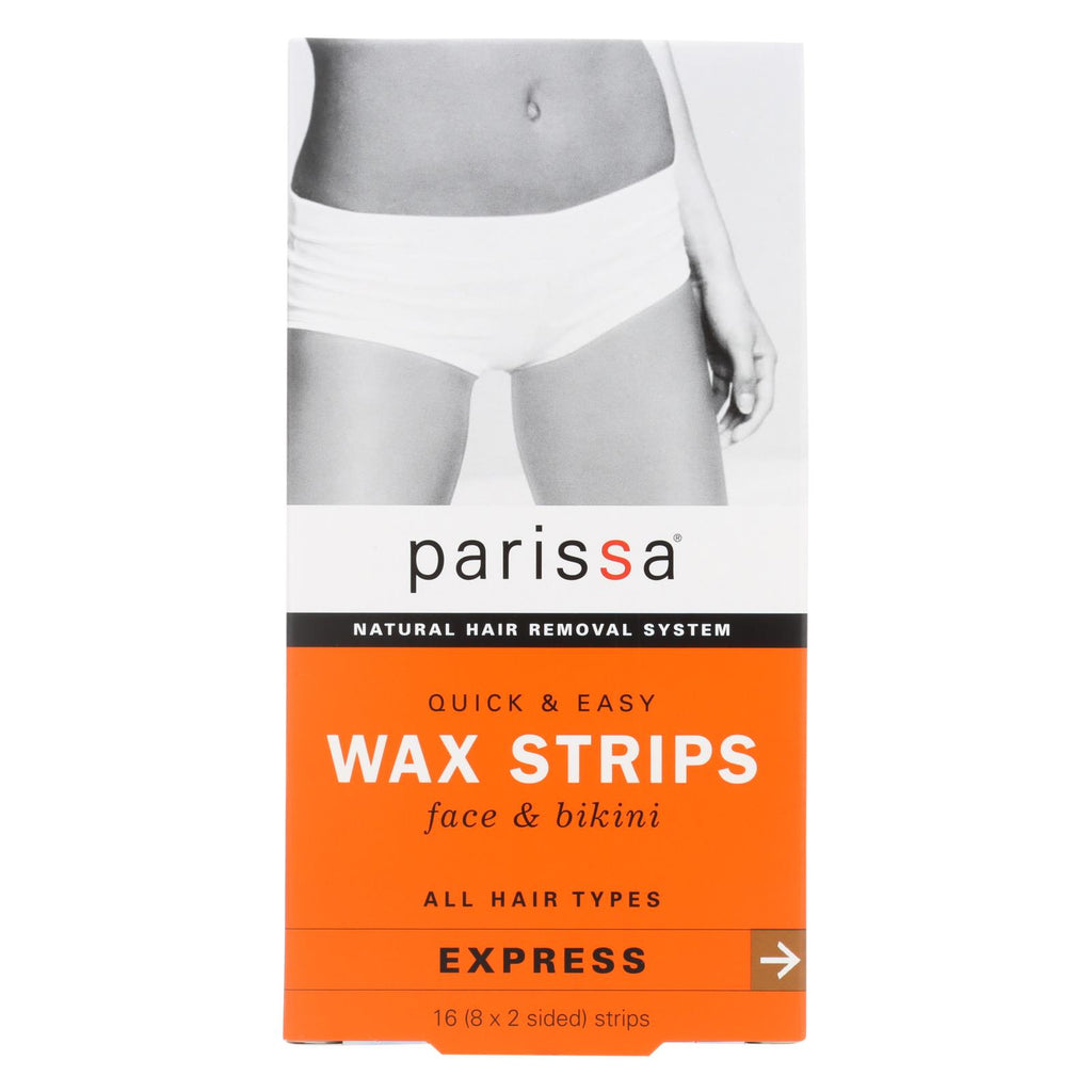 Parissa Wax Strips Face And Bikini - 16 Strips