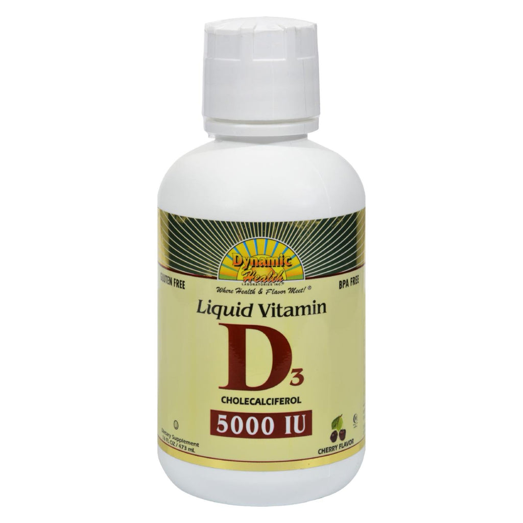 Dynamic Health Liquid Vitamin D3 Cherry - 16 Fl Oz