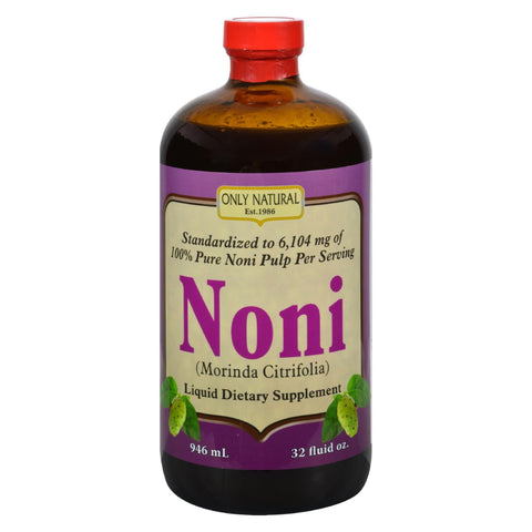 Only Natural Pure Standardized Noni - 32 Fl Oz