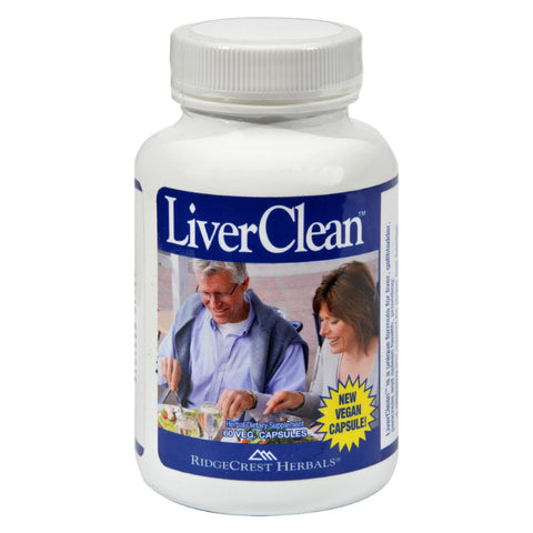 Ridgecrest Herbals Liverclean - 60 Vegetarian Capsules