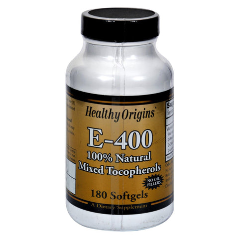 Healthy Origins E-400 - 400 Iu - 180 Softgels