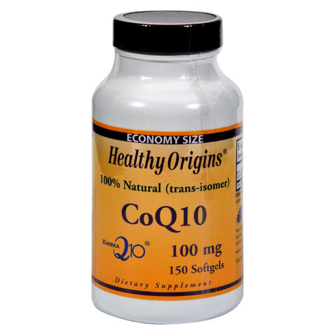 Healthy Origins Coq10 Gels - 100 Mg - 150 Softgels