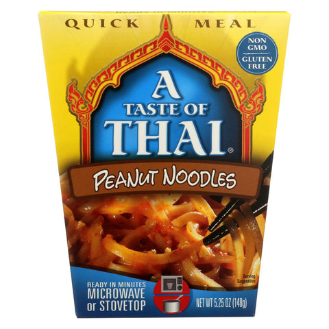 Taste Of Thai Peanut Noodles Quick Meal - Case Of 6 - 5.25 Oz.