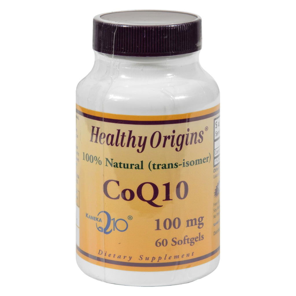 Healthy Origins Coq10 Gels - 100 Mg - 60 Softgels