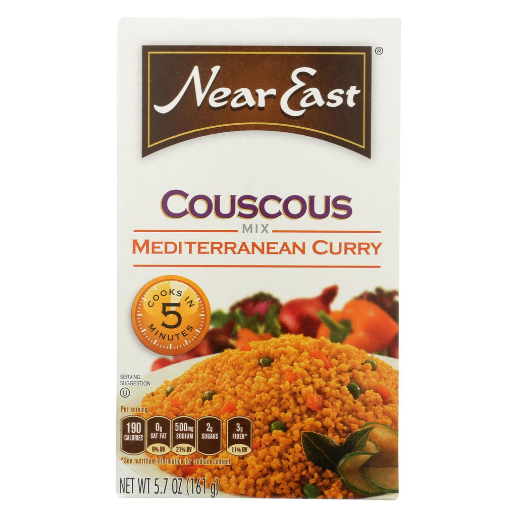 Near East Couscous Mix - Mediterranean Curry - Case Of 12 - 5.7 Oz.