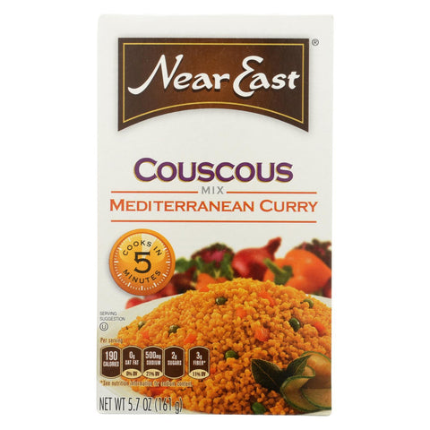 Near East Couscous Mix - Mediterranean Curry - Case Of 12 - 5.7 Oz.