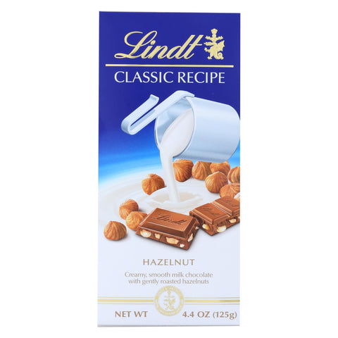 Lindt - Bar Classic Hazelnut - Case Of 12-4.4 Oz