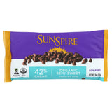 Sunspire Foods Chocolate Chips - Grain Sweetened Chocolate - Case Of 12 - 9 Oz.