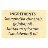 Aura Cacia - Precious Essentials Sandalwood Blended With Jojoba Oil - 0.5 Fl Oz