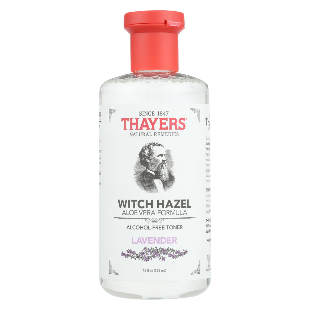 Thayers Witch Hazel With Aloe Vera Lavender - 12 Fl Oz