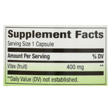 Nature's Way - Vitex Fruit - 400 Mg - 100 Capsules