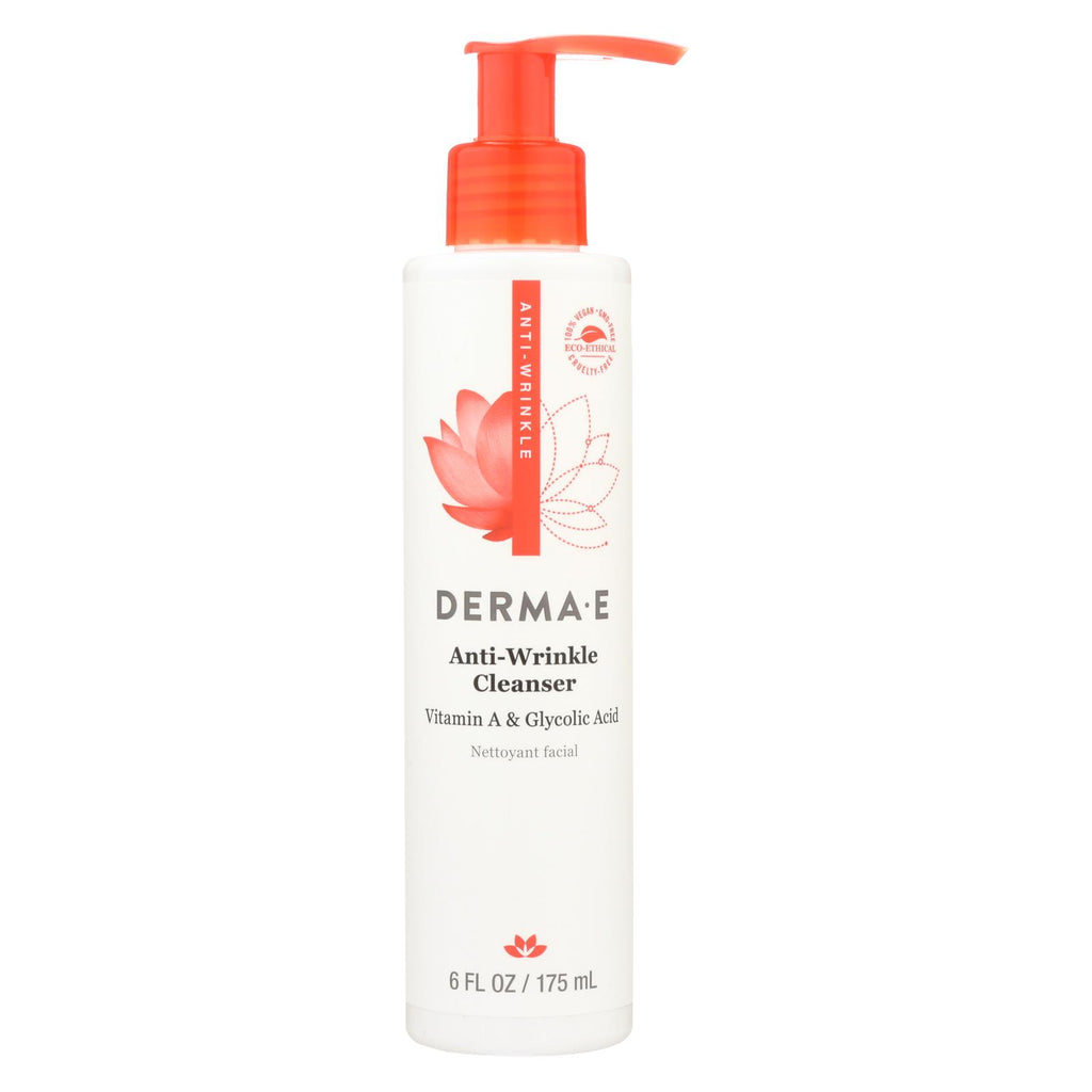 Derma E - Vitamin A Glycolic Cleaners - 6 Fl Oz.