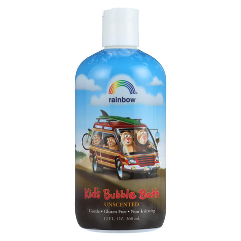 Rainbow Research Organic Herbal Bubble Bath For Kids Unscented - 12 Fl Oz