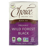 Choice Organic Black Tea - Wild Forest Black - Case Of 6 - 16 Bags