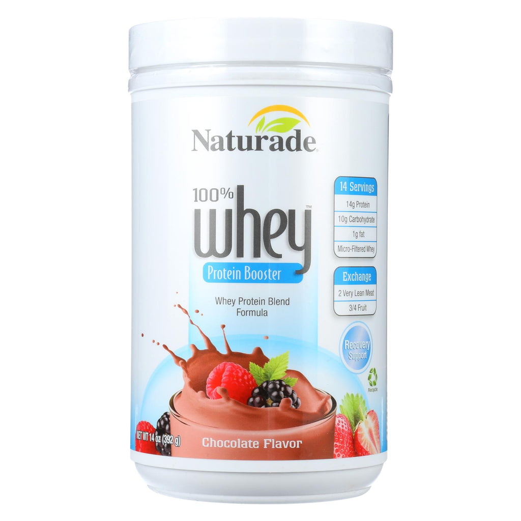 Naturade Whey Protein Booster Chocolate - 14 Oz