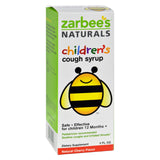 Zarbee's All-natural Children's Cough Syrup 12 Months+ - Natural Cherry Flavor - 4 Oz