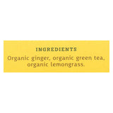 Stash Tea Organic Green Tea - Lemon Ginger? - Case Of 6 - 18 Bags