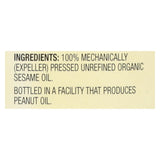 Spectrum Naturals Organic Unrefined Sesame Oil - Case Of 6 - 8 Fl Oz.