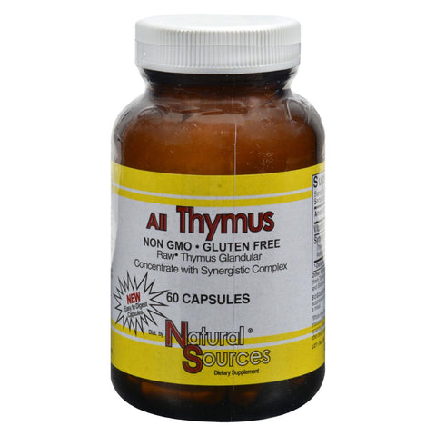 Natural Sources All Thymus - 60 Capsules