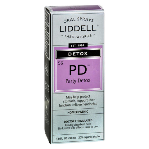 Liddell Homeopathic Detox Pd Party Detox - 1 Fl Oz