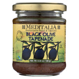 Meditalia Black Olive Tapenade Spread - Case Of 6 - 6.35 Oz.