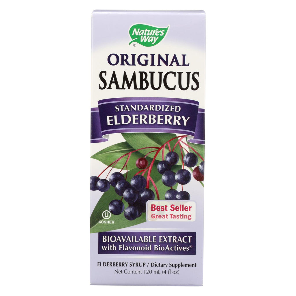 Nature's Way - Sambucus Original Syrup - 4 Fl Oz