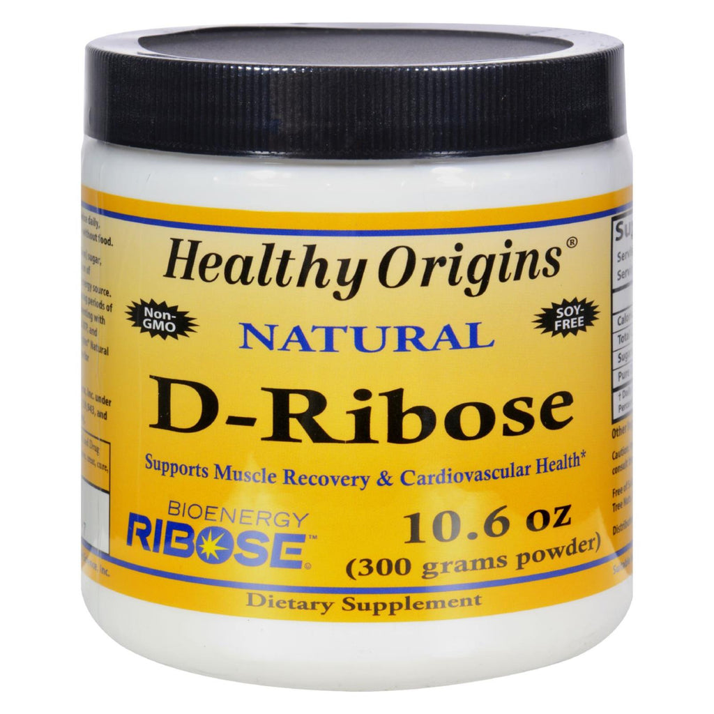 Healthy Origins Natural D-ribose - 10.6 Oz