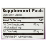 Nature's Way - Standardized Cats Claw - 60 Capsules