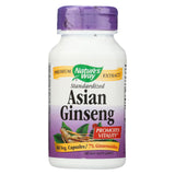 Nature's Way - Korean Ginseng Root Standardized - 60 Vegetarian Cpasules