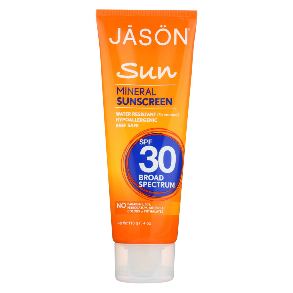 Jason Sunbrellas Mineral Based Physical Sunblock Spf 30 - 4 Fl Oz