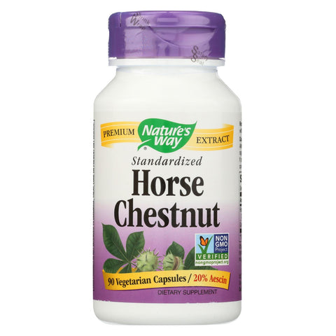 Nature's Way - Horse Chestnut Standardized - 90 Capsules