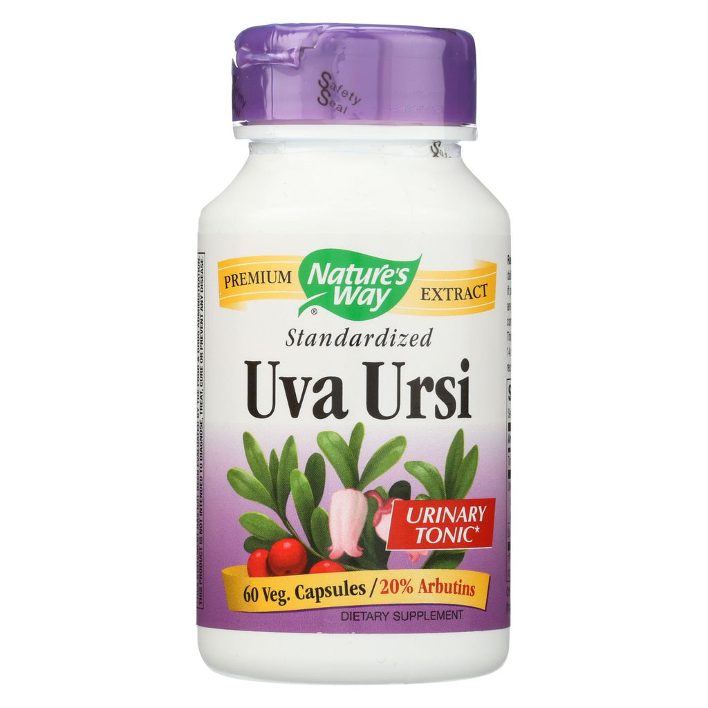 Nature's Way - Uva Ursi Standardized - 60 Capsules