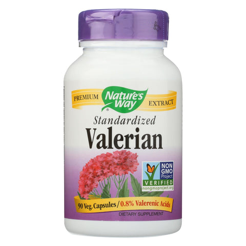 Nature's Way - Valerian Standardized - 90 Capsules