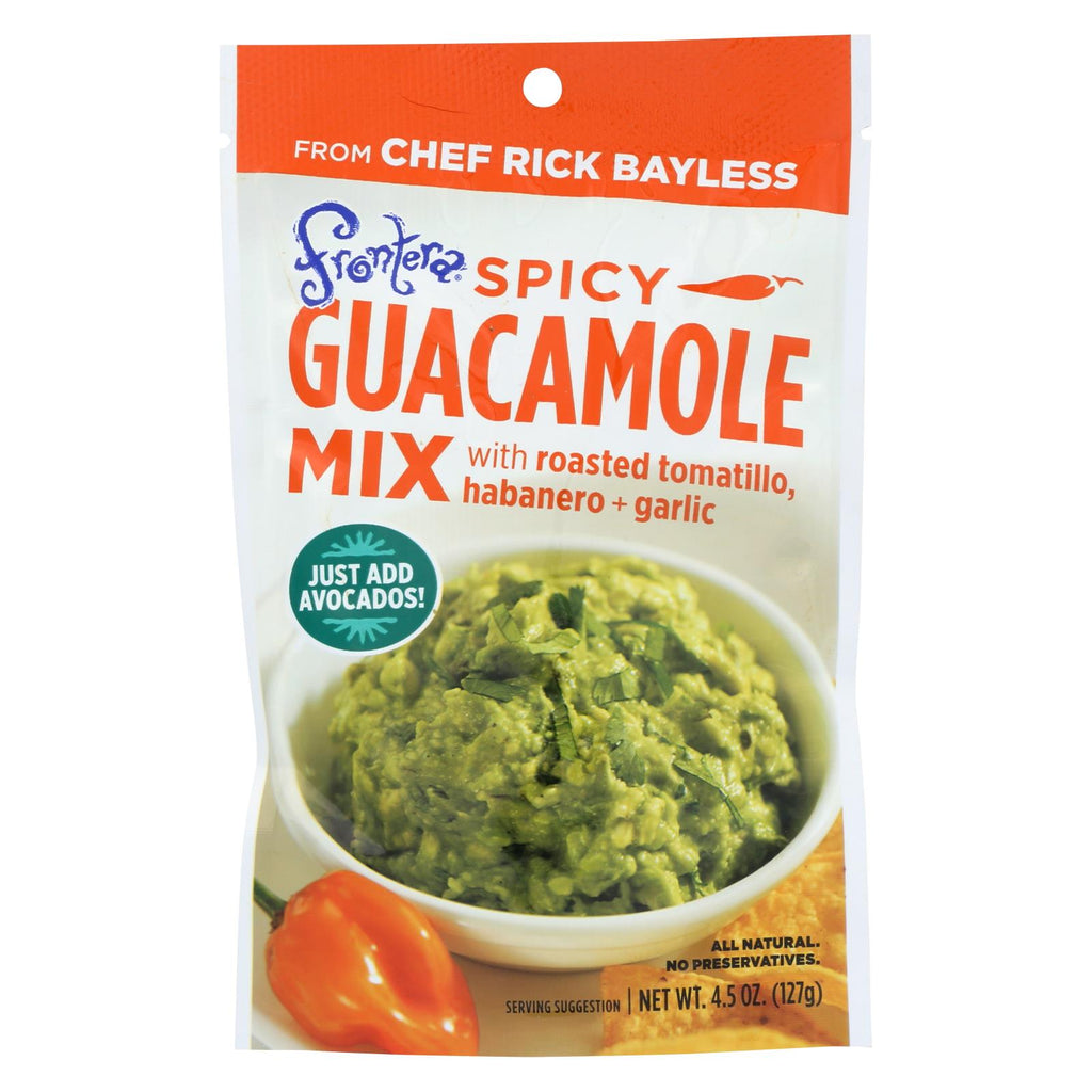 Frontera Foods Spicy Guacamole Mix - Guacamole Mix - Case Of 8 - 4.5 Oz.