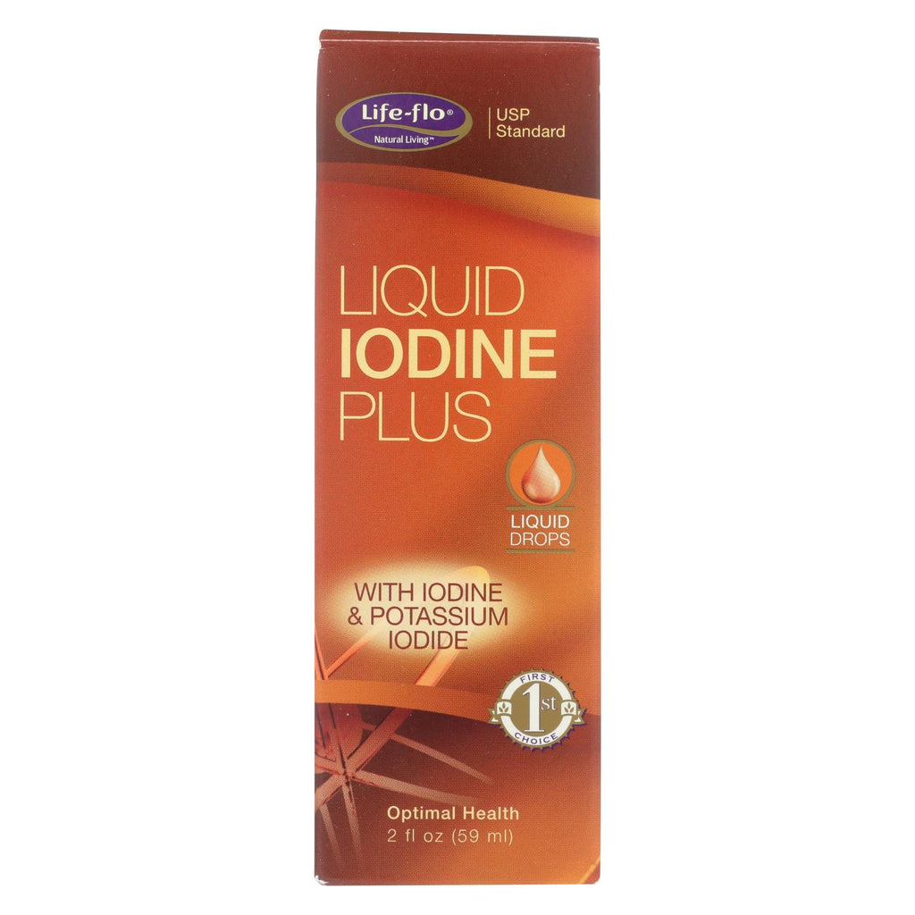 Life-flo Health Care Liquid Iodine Plus - 2 Fl Oz