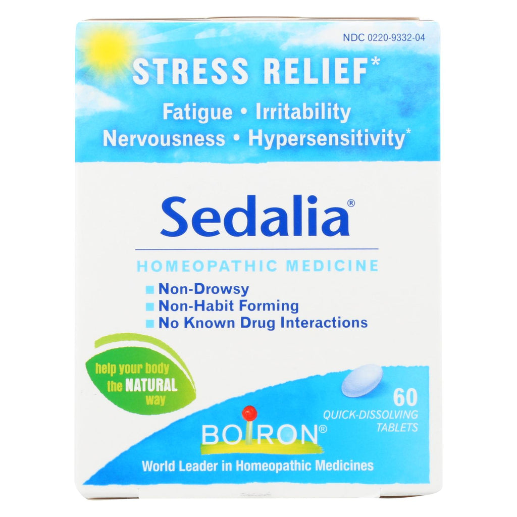 Boiron - Sedalia Stress - 60 Tablets