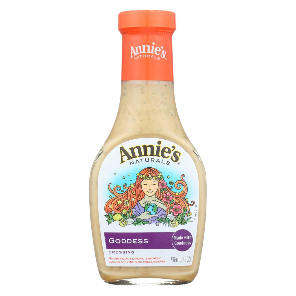 Annie's Naturals Dressing Goddess - Case Of 6 - 8 Fl Oz.