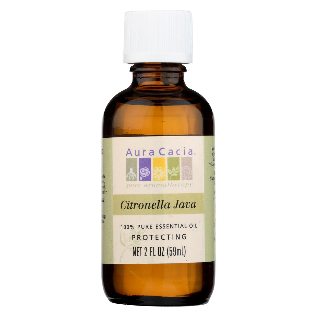 Aura Cacia - Citronella Java Pure Essential Oil - 2 Fl Oz