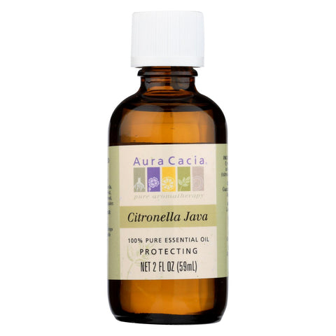 Aura Cacia - Citronella Java Pure Essential Oil - 2 Fl Oz