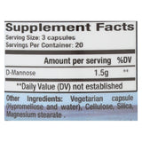 Cleartract D-mannose Formula - 500 Mg - 60 Capsules