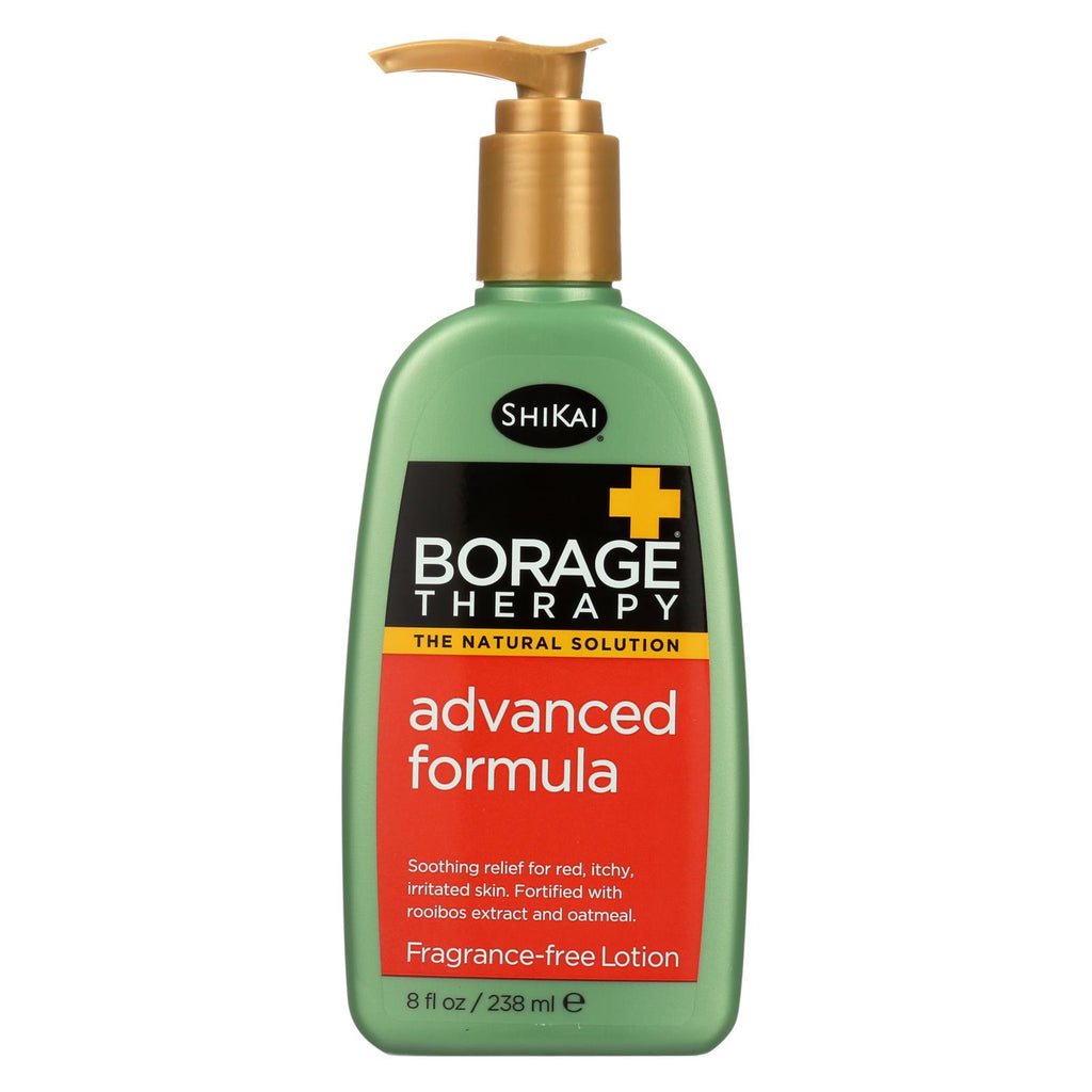 Shikai Borage Therapy Advanced Formula Fragrance Free - 8 Fl Oz