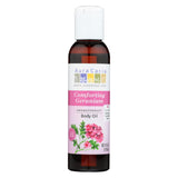 Aura Cacia - Aromatherapy Body Oil Comforting Geranium - 4 Fl Oz