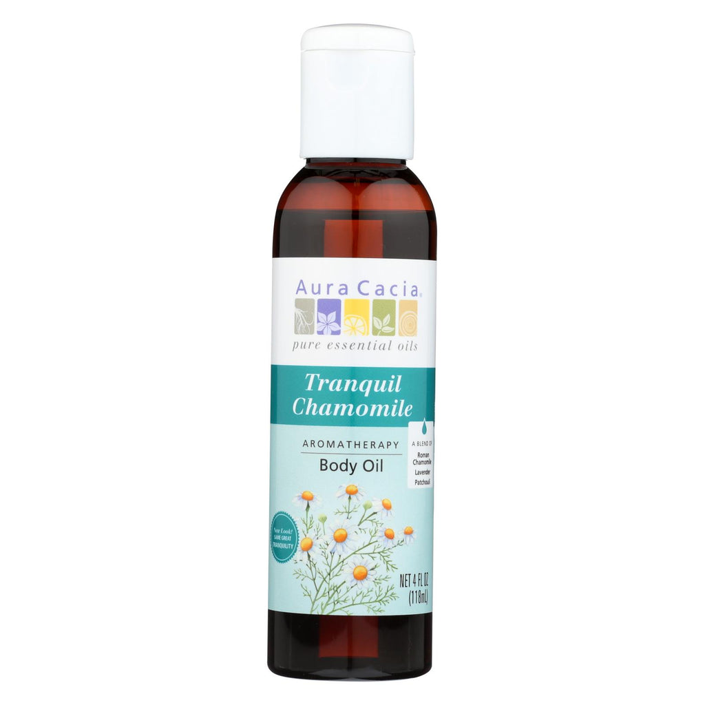 Aura Cacia - Aromatherapy Body Oil Tranquility - 4 Fl Oz