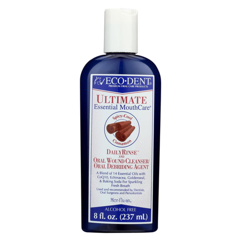 Eco-dent Dailyrinse Mouthrinse - Cinnamon - 8 Oz