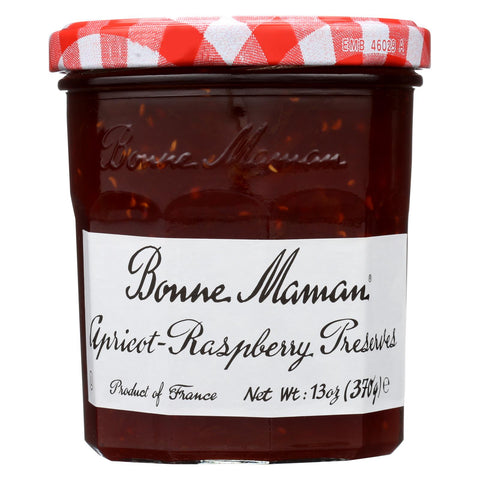 Bonne Maman - Conserve - Apricot Raspberry - Case Of 6 - 13 Oz.