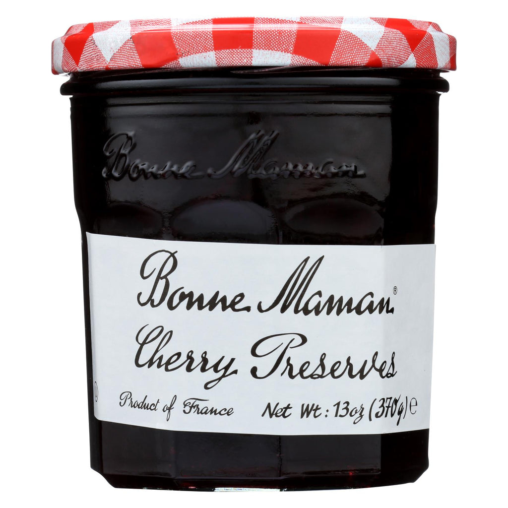 Bonne Maman Black Cherry Conserve - Case Of 6 - 13 Oz.