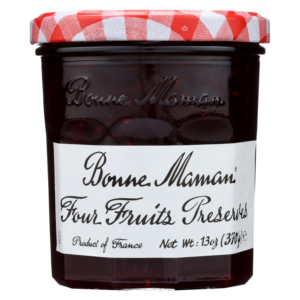 Bonne Maman - Conserve - Four Fruit - Case Of 6 - 13 Oz.