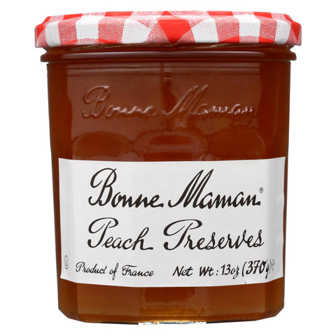 Bonne Maman - Conserve - Peach - Case Of 6 - 13 Oz.