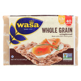 Wasa Crispbread Whole Grain - Flour And Water - Case Of 12 - 9.2 Oz.